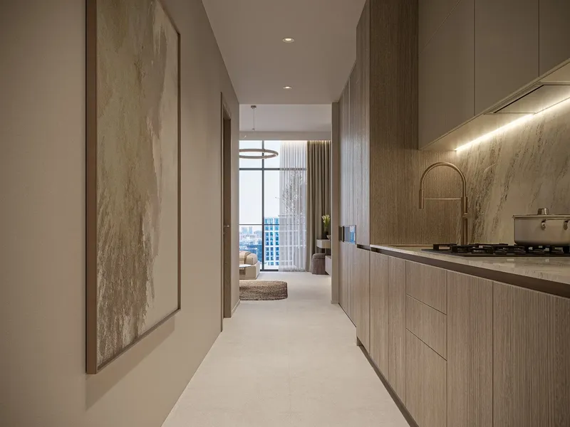 Interior at Seraph By Wadan in Dubailand Residence Complex Dubai