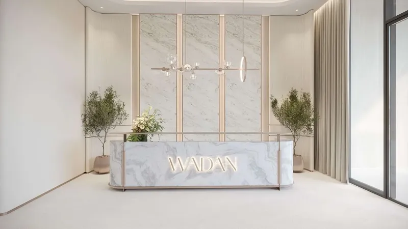 Lobby at Seraph By Wadan in Dubailand Residence Complex Dubai