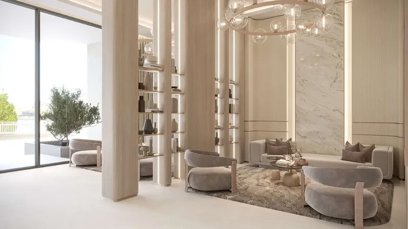 Lobby at Seraph By Wadan in Dubailand Residence Complex Dubai