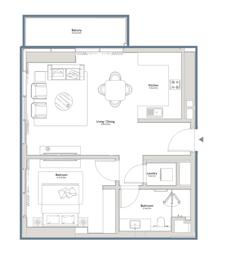 Palma Holding Serenia District East Residences floor plan