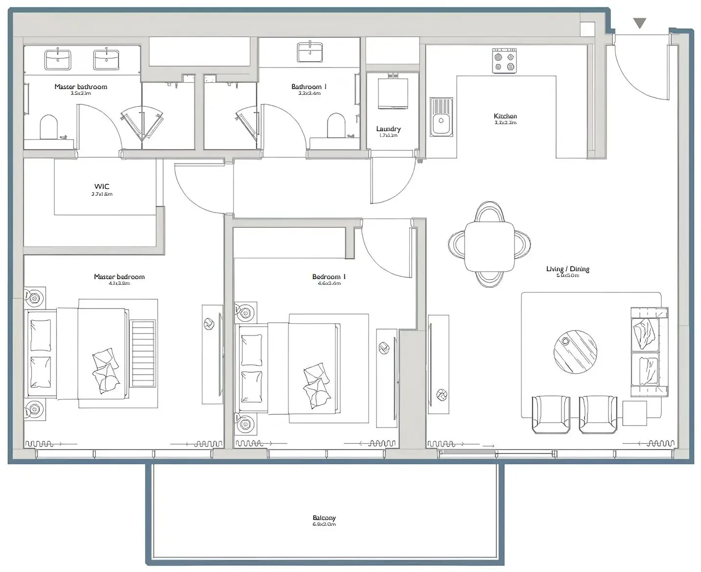 Palma Holding Serenia District East Residences floor plan