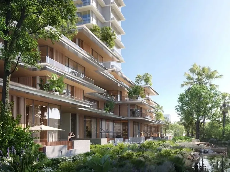 Exterior at Serenia District East Residences in Jumeirah Islands Dubai