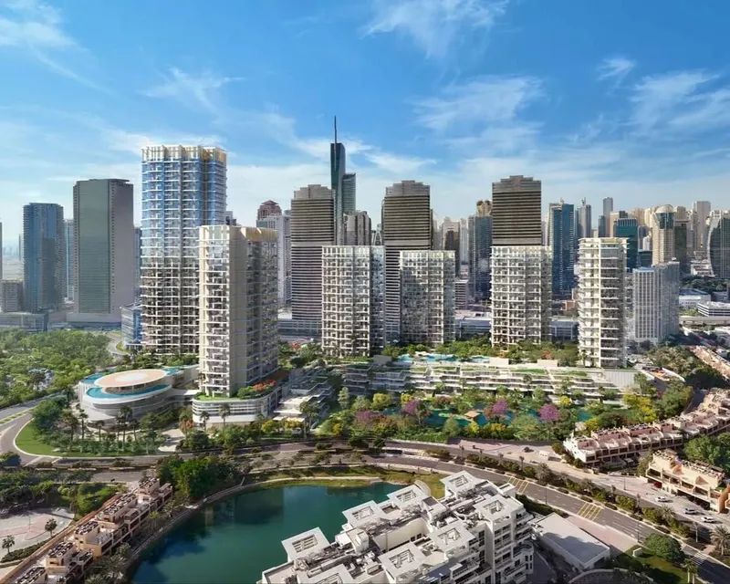 Exterior at Serenia District East Residences in Jumeirah Islands Dubai