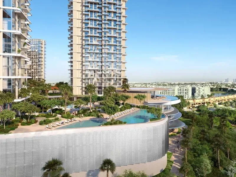 Exterior at Serenia District East Residences in Jumeirah Islands Dubai