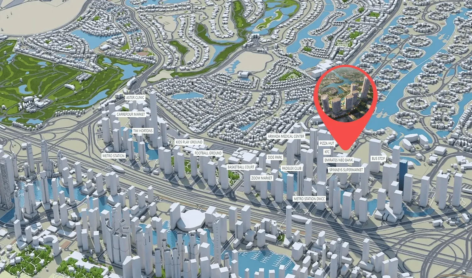 Palma Holding Serenia District East Residences master plan