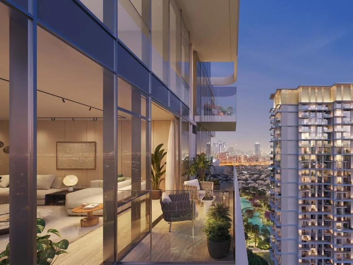 Exterior at Serenia District West Residence in Jumeirah Islands Dubai
