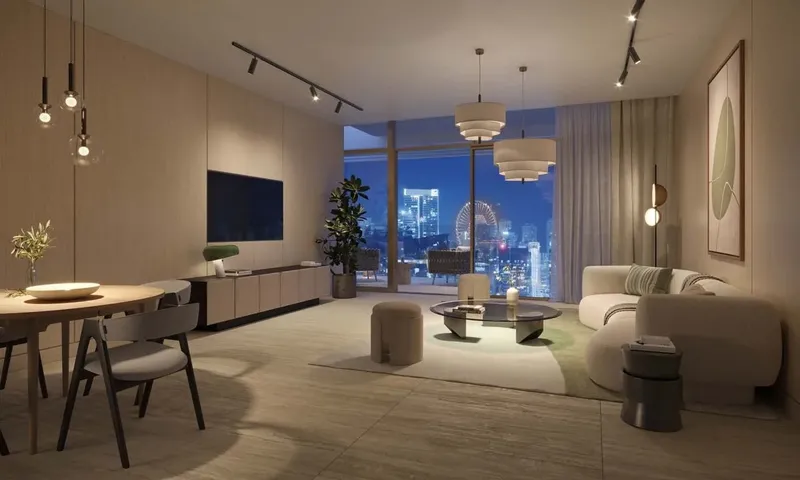 Interior at Serenia District West Residence in Jumeirah Islands Dubai