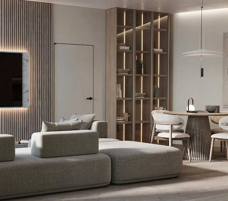 Interior at Serenia Living in Palm Jumeirah Dubai