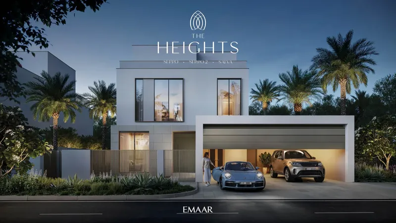 Exterior at Serro 2 in The Heights Dubai