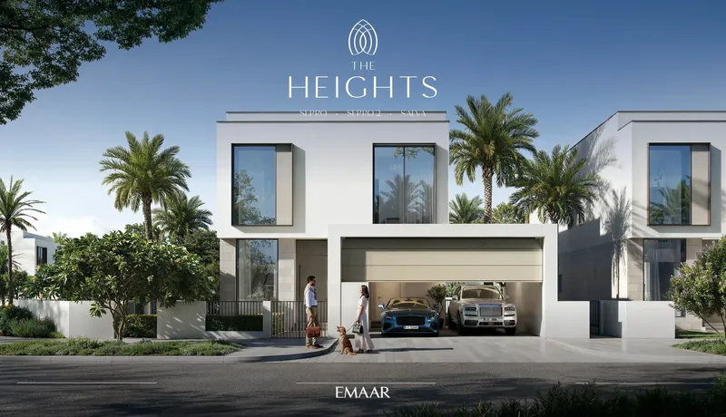 Exterior at Serro in The Heights Dubai