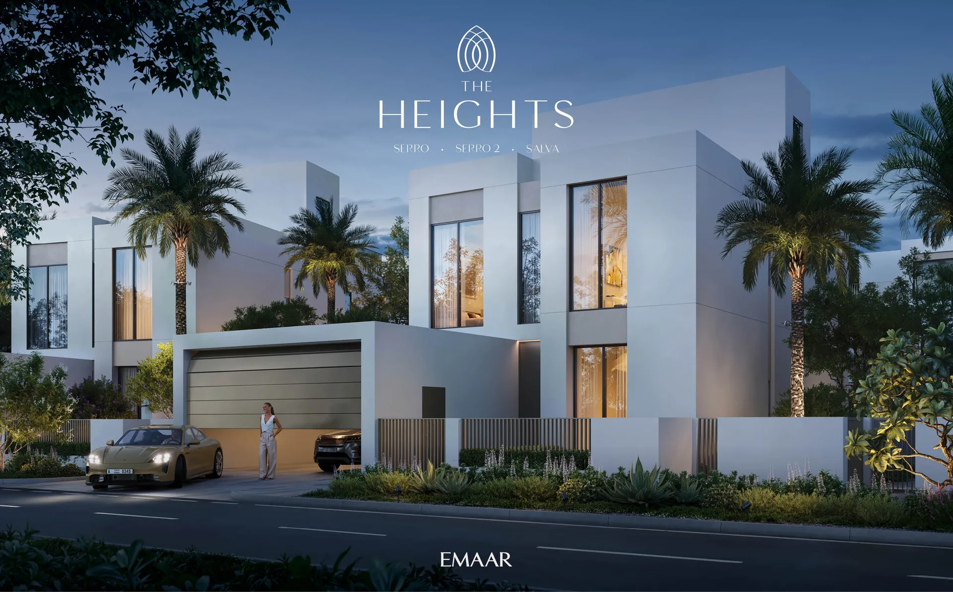 Exterior at Serro in The Heights Dubai