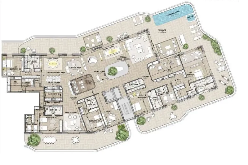 IMKAN Properties Sha Residence Emirates floor plan