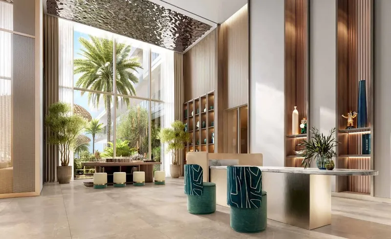 Lobby at Shoreline in Al Marjan Island Ras Al Khaimah