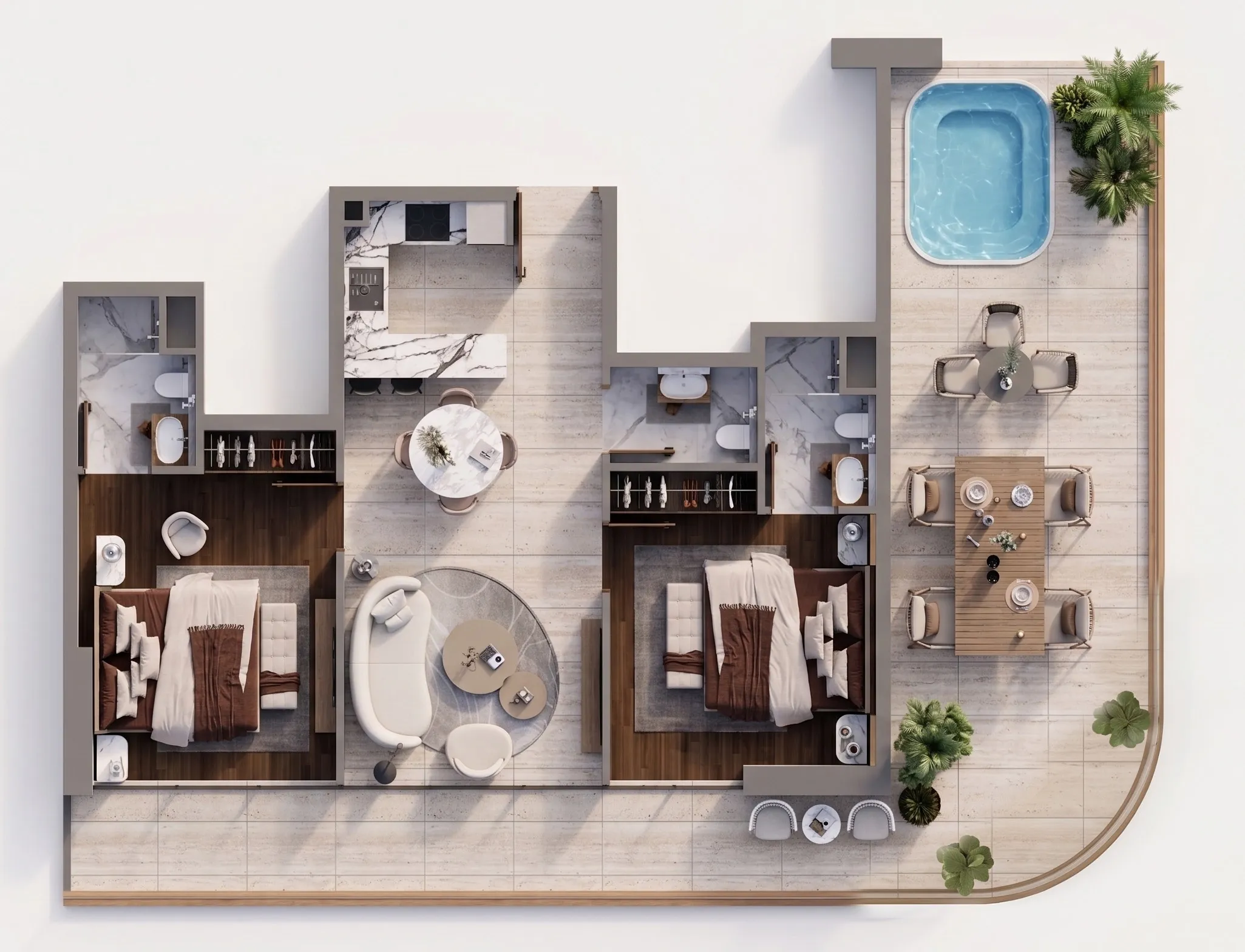 Zoya Developments Siana by Zoya floor plan