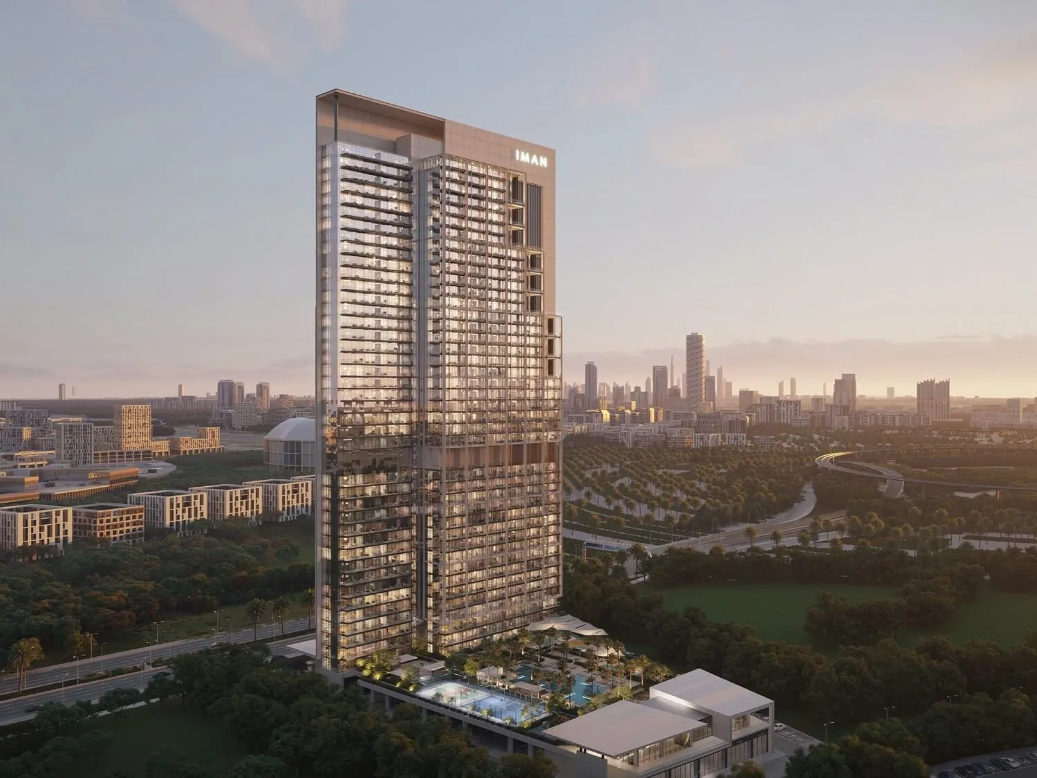 Exterior at Sierra by Iman in Dubai Motor City Dubai