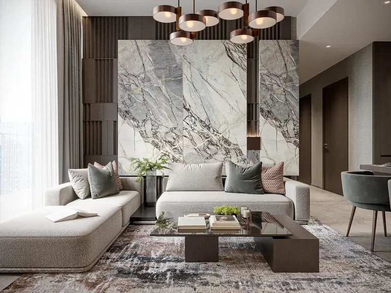 Interior at Sierra by Iman in Dubai Motor City Dubai