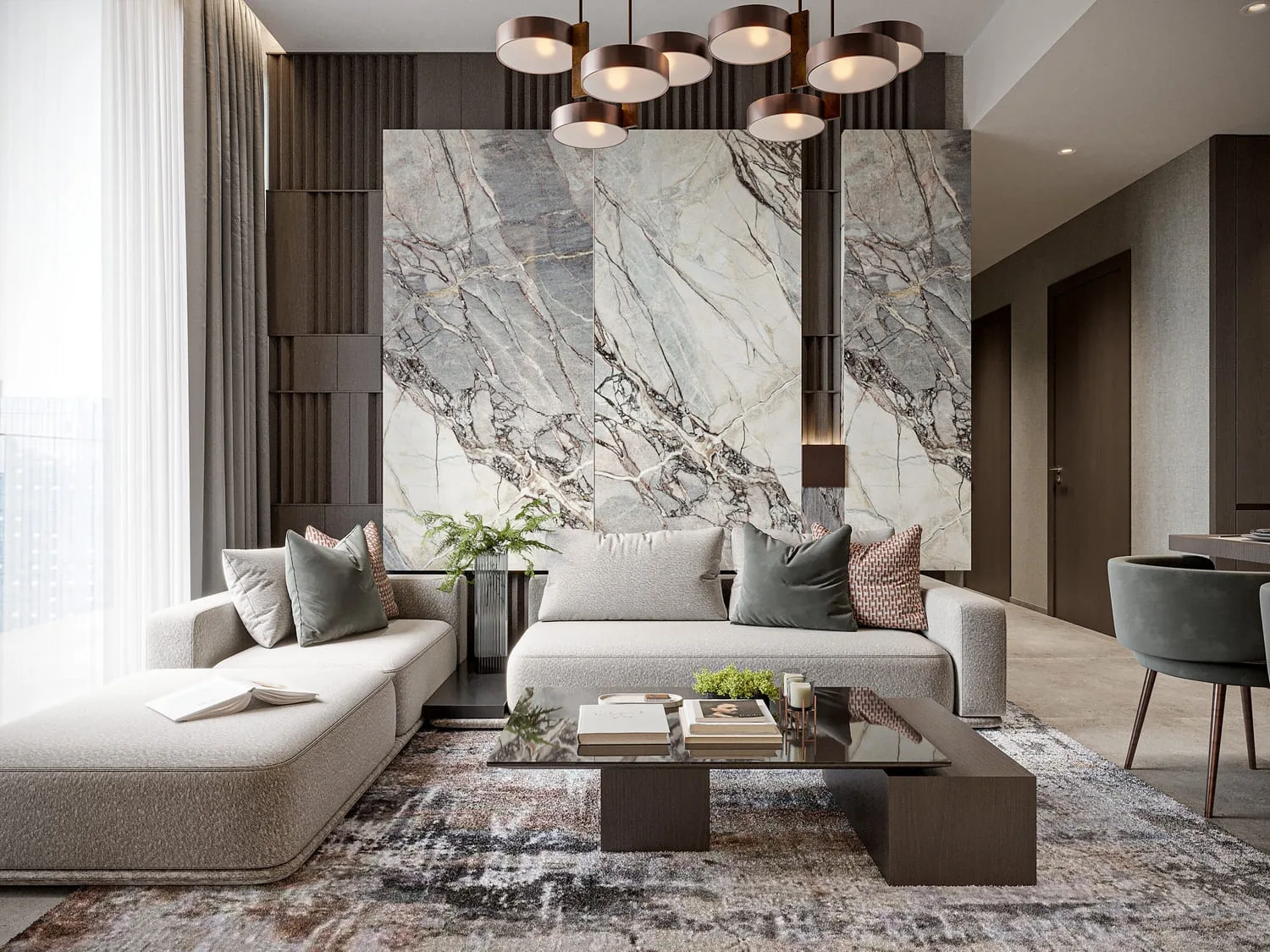 Interior at Sierra by Iman in Dubai Motor City Dubai