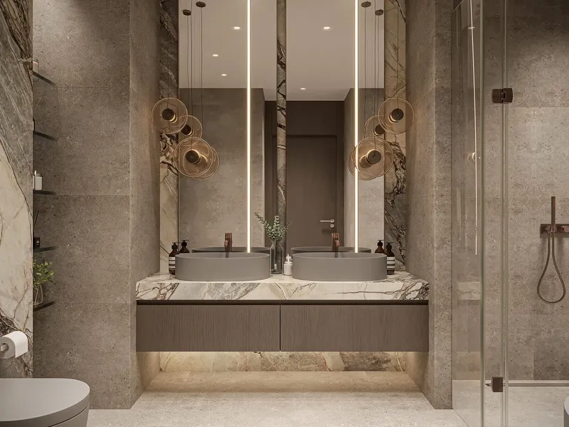 Interior at Sierra by Iman in Dubai Motor City Dubai
