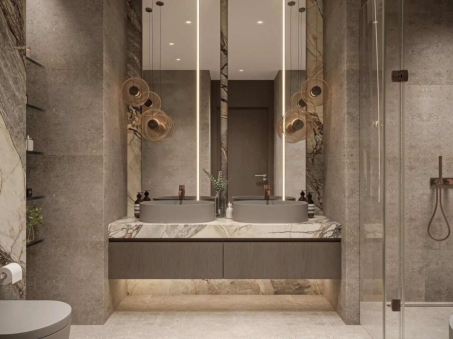 Interior at Sierra by Iman in Dubai Motor City Dubai