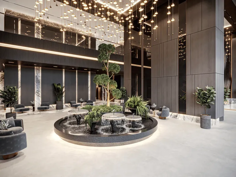 Lobby at Sierra by Iman in Dubai Motor City Dubai