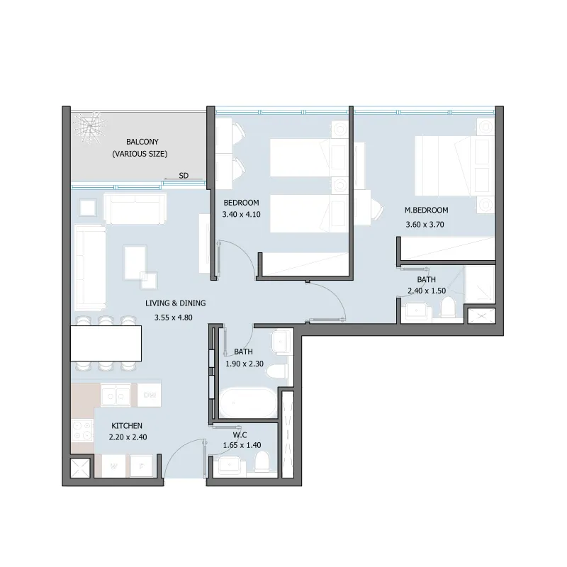 Reportage Properties Sila floor plan