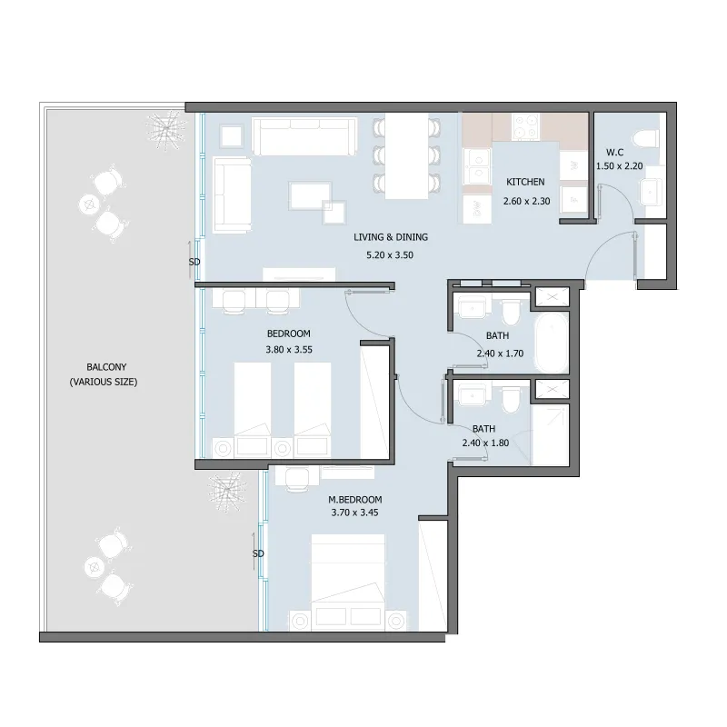 Reportage Properties Sila floor plan