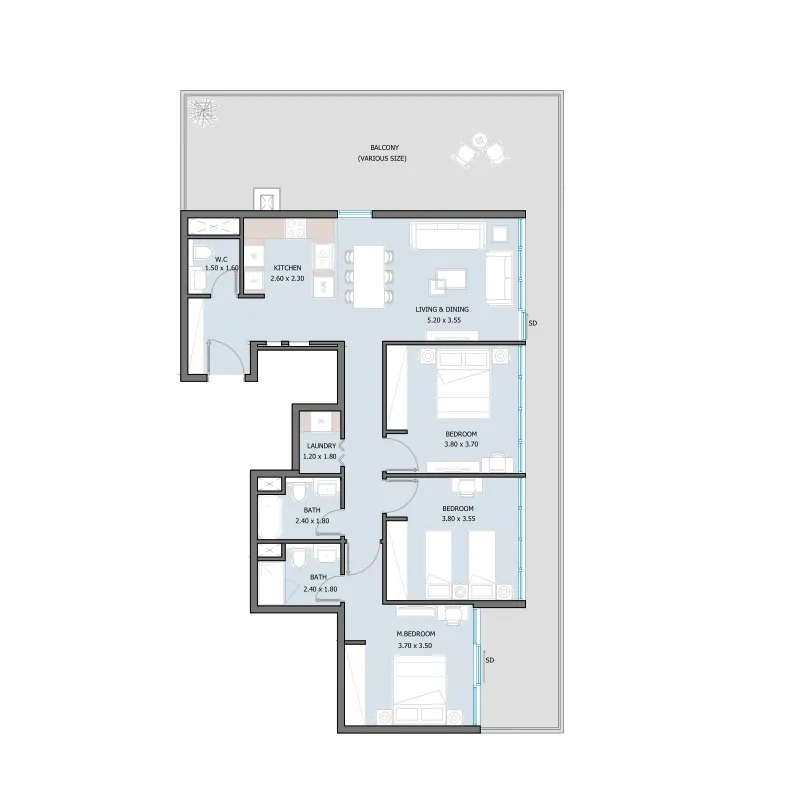 Reportage Properties Sila floor plan