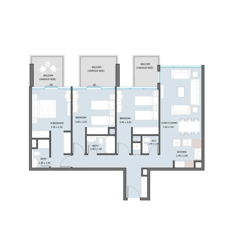 Reportage Properties Sila floor plan
