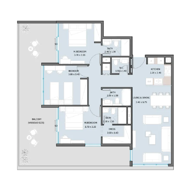 Reportage Properties Sila floor plan
