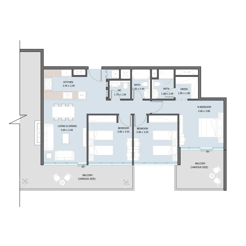 Reportage Properties Sila floor plan