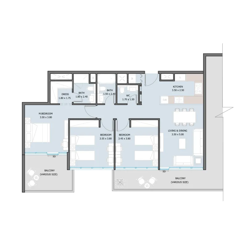 Reportage Properties Sila floor plan