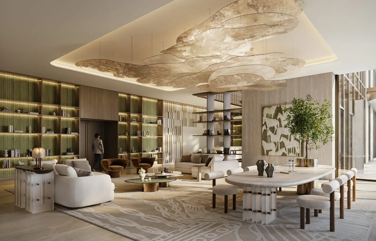 Interior at Silva Dubai Creek Harbour in Green Gate at Dubai Creek Harbour Dubai