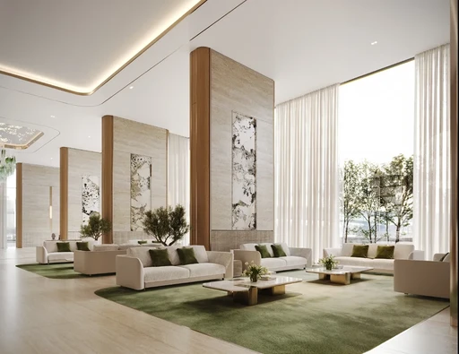 Sitting Area amenity image at Binghatti Vintage