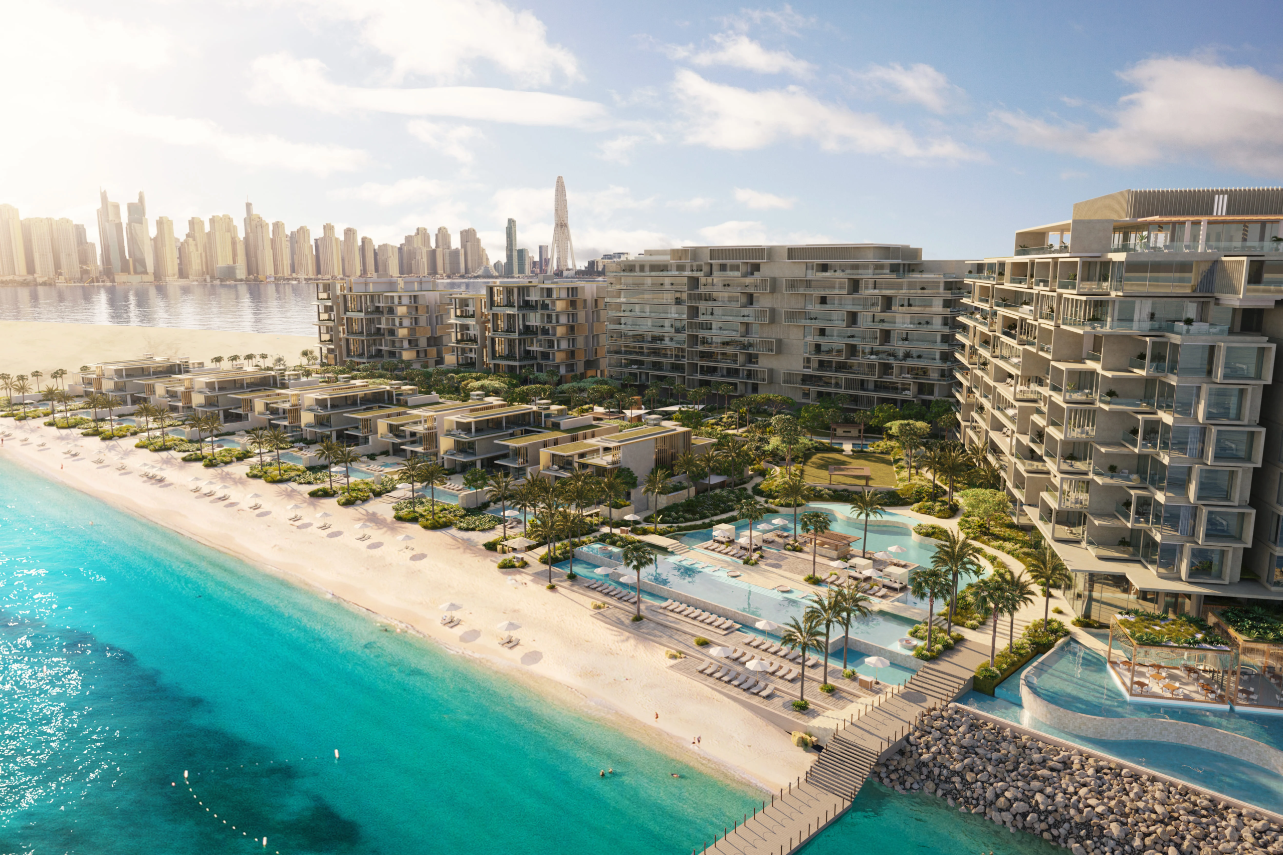Six Senses residential amenities in Palm Jumeirah, Dubai