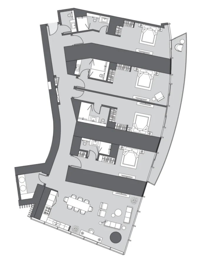 Select Group Six Senses Residence floor plan