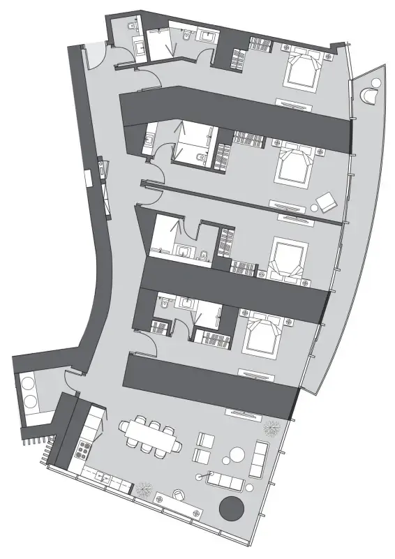 Select Group Six Senses Residence floor plan