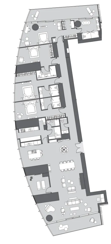 Select Group Six Senses Residence floor plan