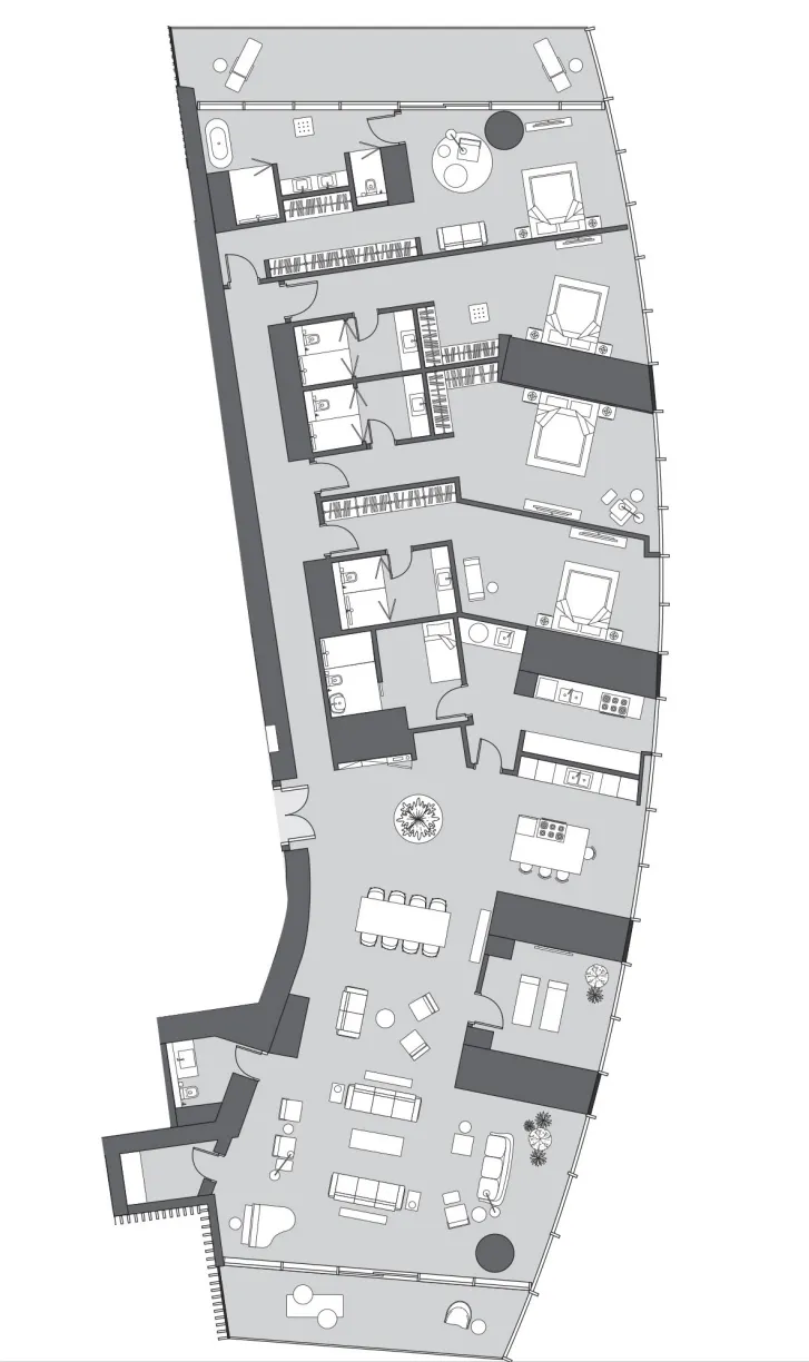 Select Group Six Senses Residence floor plan