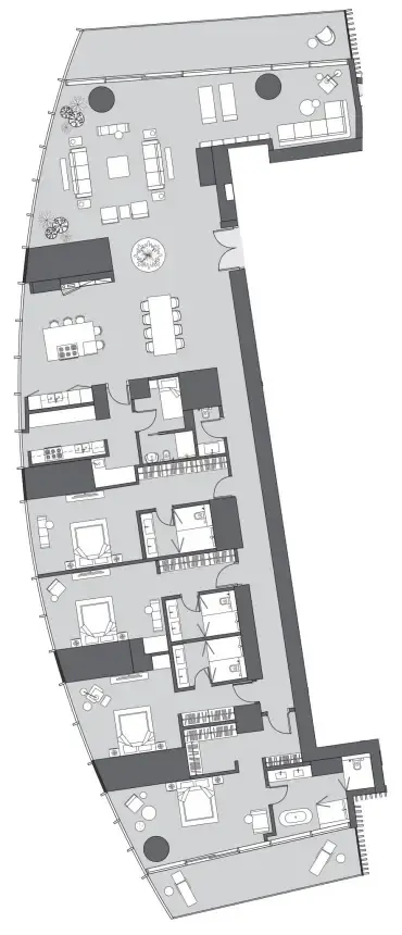 Select Group Six Senses Residence floor plan
