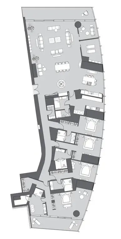 Select Group Six Senses Residence floor plan