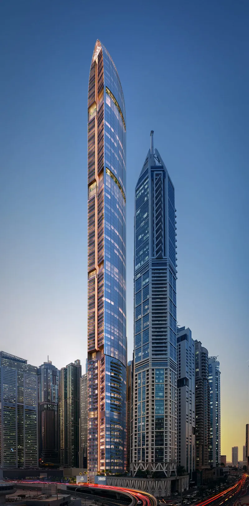 Exterior at Six Senses Residence in Dubai Marina Dubai