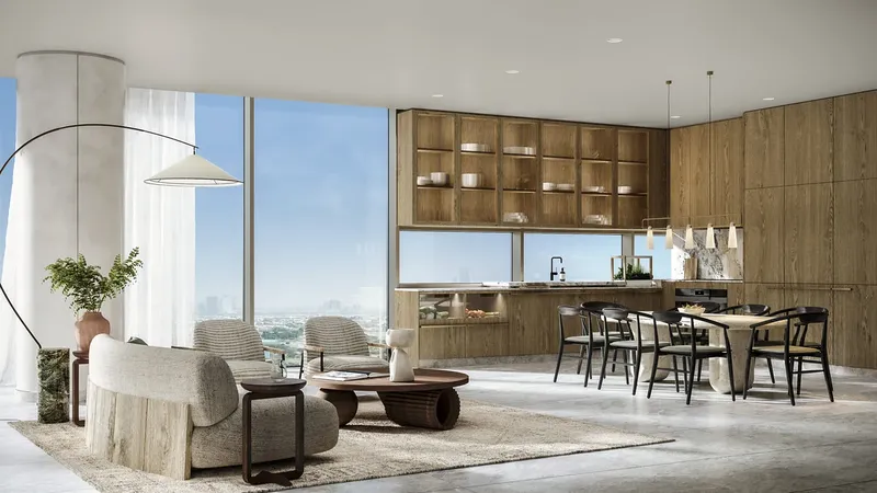 Interior at Six Senses Residence in Dubai Marina Dubai