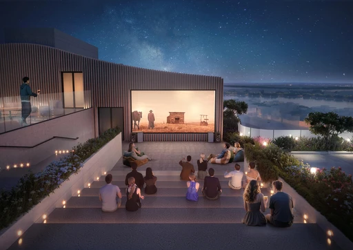 Sky Cinema amenity image at Hermina by Casagrand