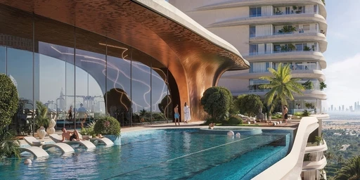Sky Deck Pool & Zen Zone amenity image at One Sky Park
