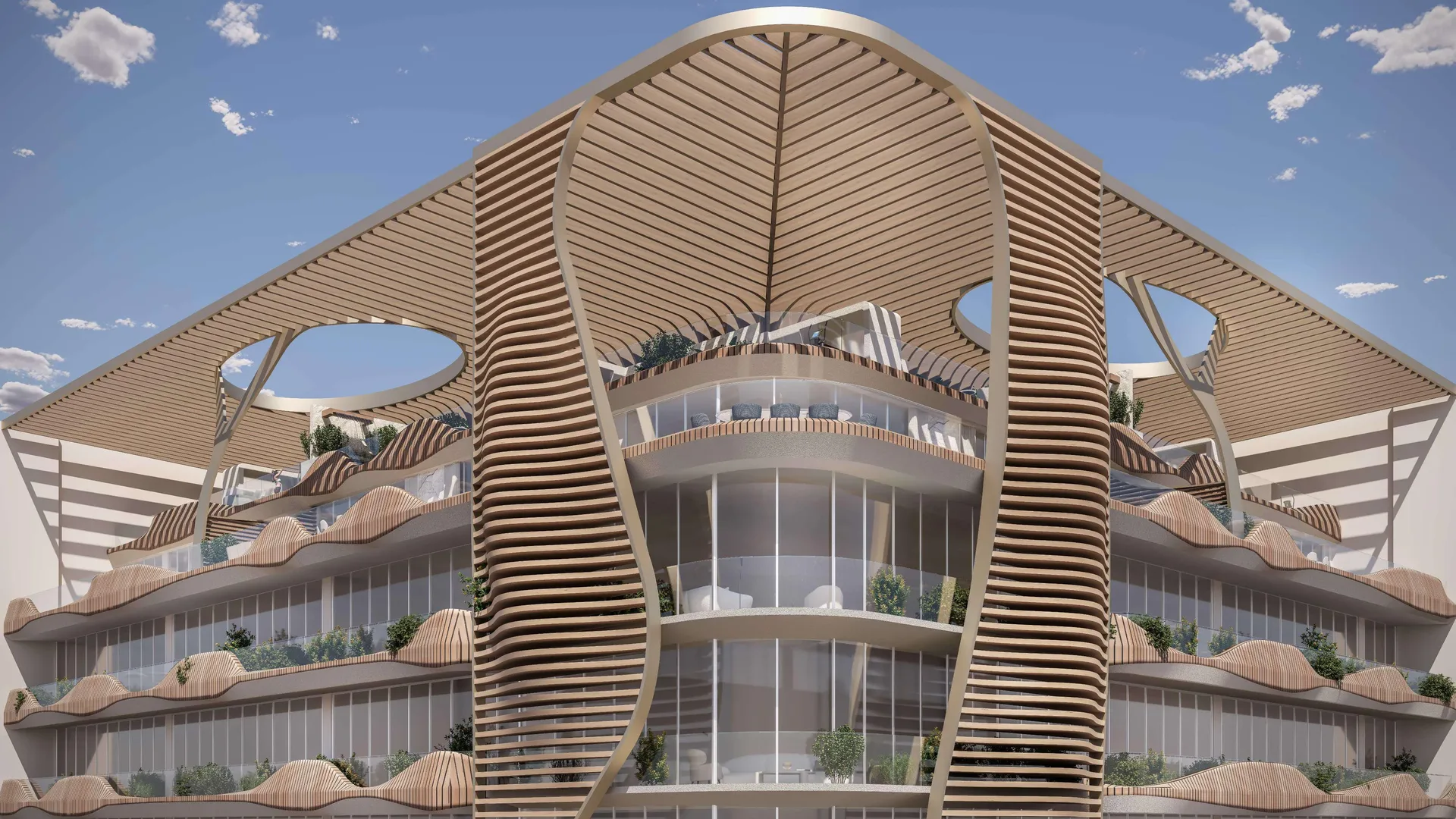 Exterior at Sky Harmony in JVC (Jumeirah Village Circle) Dubai