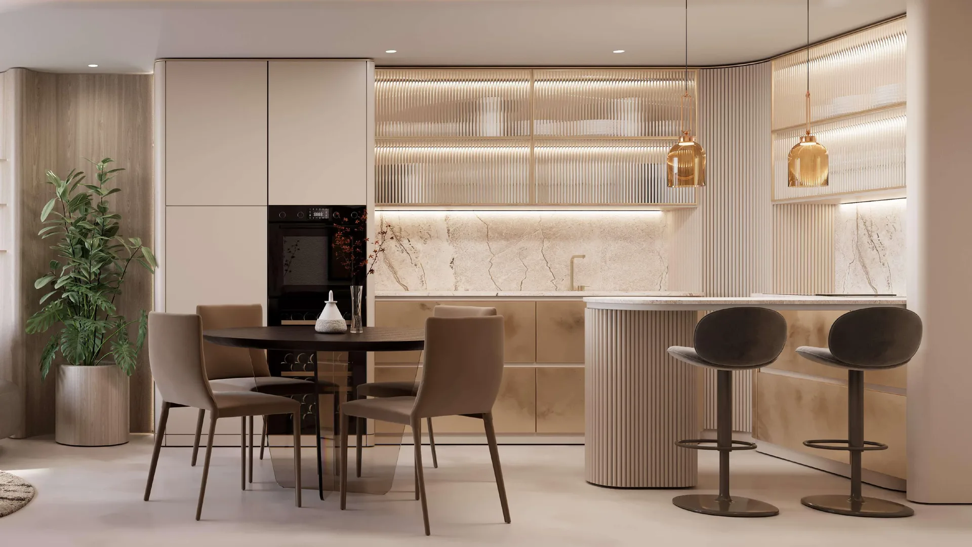 Interior at Sky Harmony in JVC (Jumeirah Village Circle) Dubai