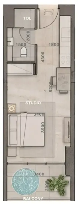 Peace Homes Development Sky Harmony floor plan