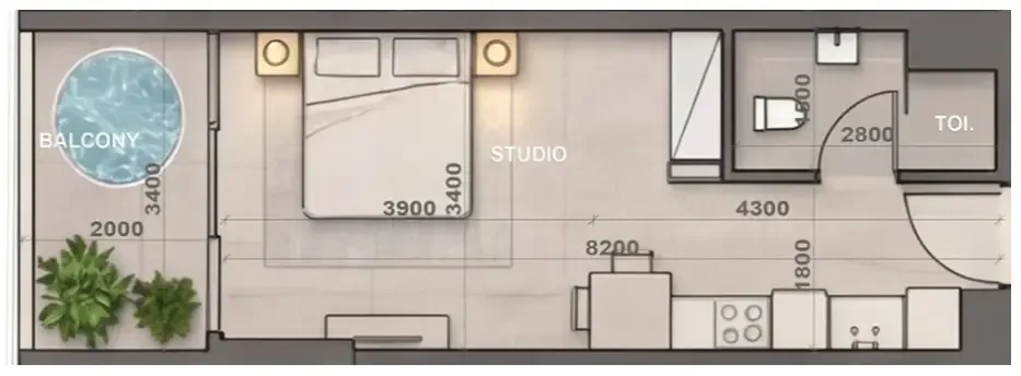 Peace Homes Development Sky Harmony floor plan