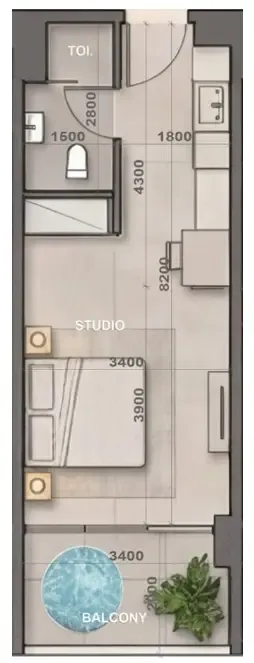 Peace Homes Development Sky Harmony floor plan
