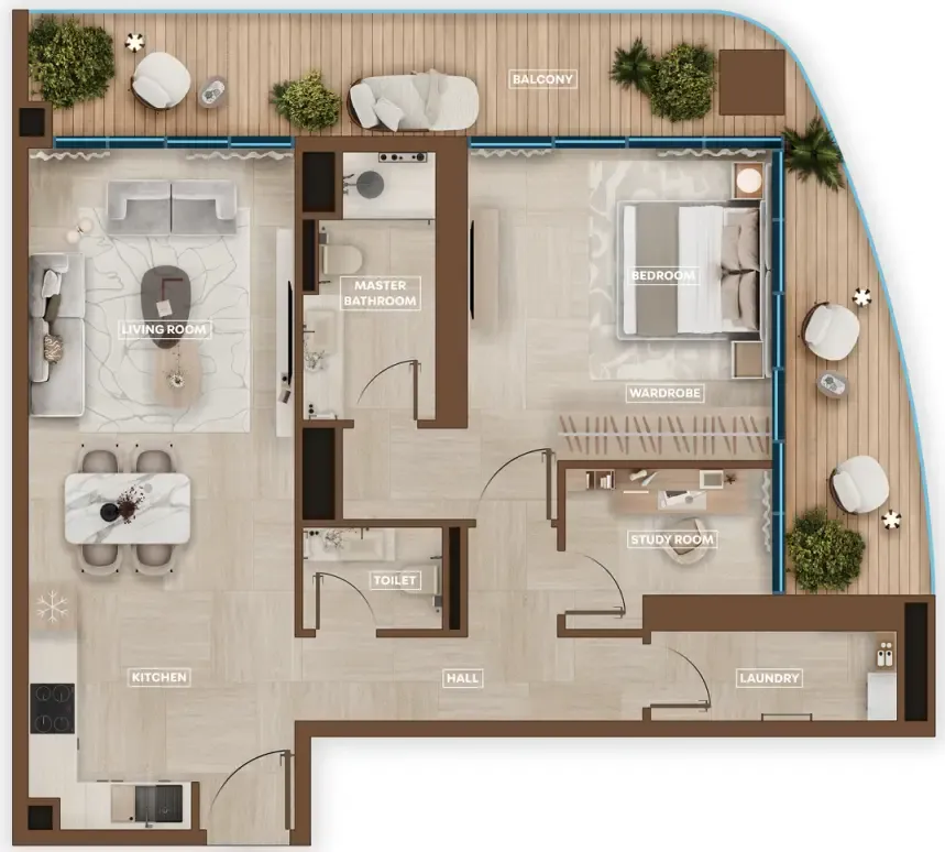 HRE Development Sky Hills Astra floor plan
